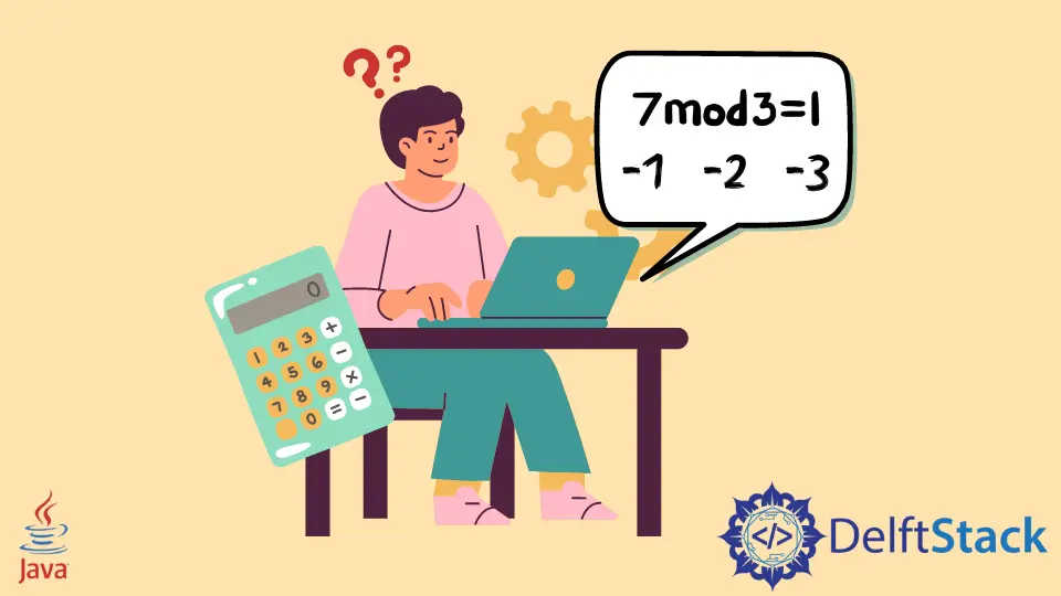 Mod of Negative Numbers in Java