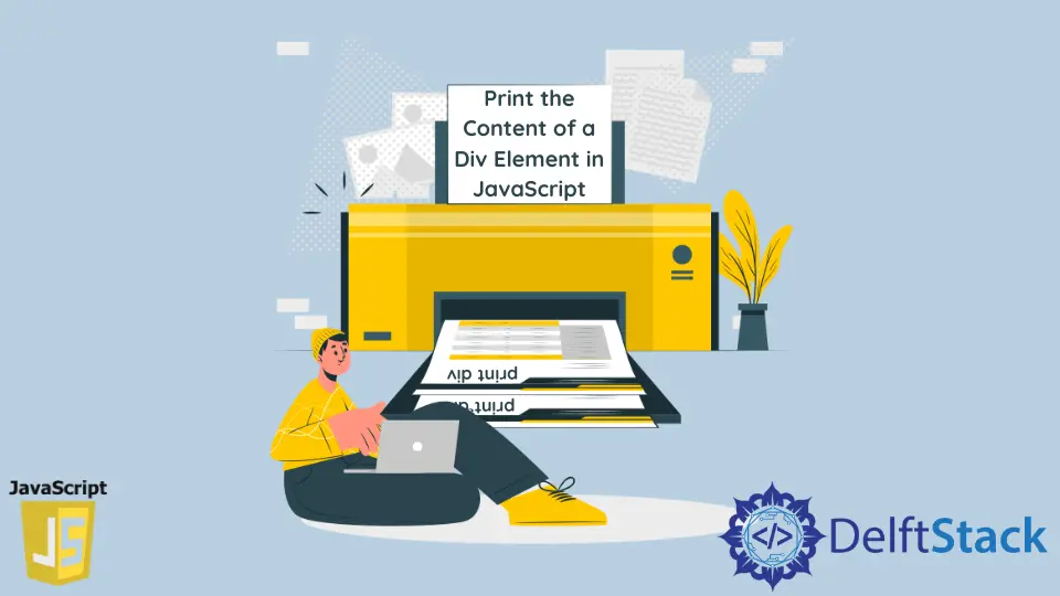 How to Print the Content of a Div Element in JavaScript