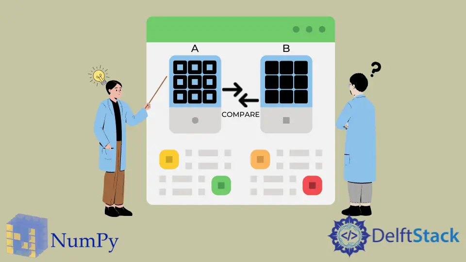 How to Compare Two Arrays in Python