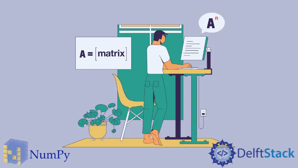 How to Calculate the Power of a NumPy Matrix