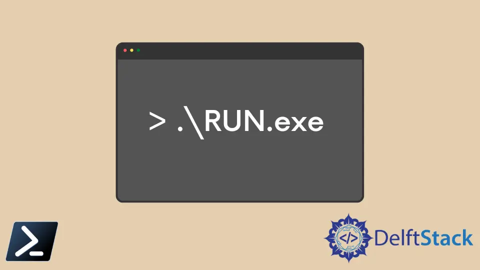How to Run Exe File With Parameters in PowerShell