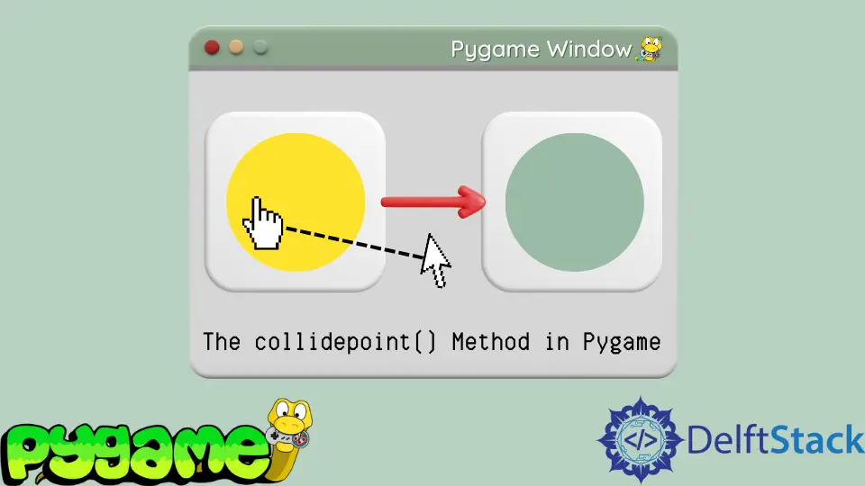 The collidepoint() Method in Pygame