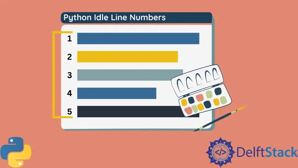 How to Show Line Numbers in Python IDLE