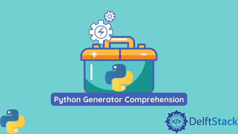Python Generator Comprehension