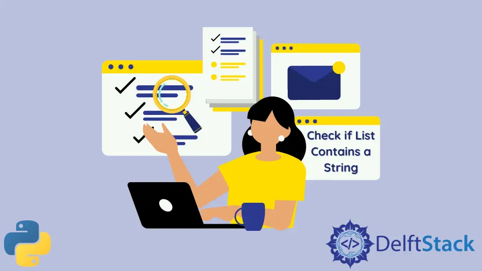 How to Check if List Contains a String in Python