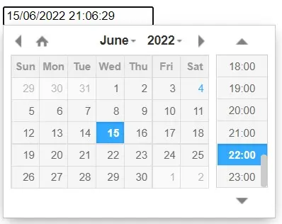 jquery datetimeformat