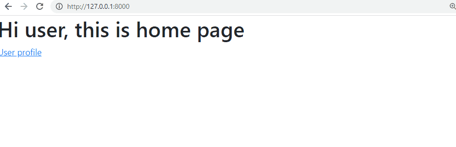 Salida de URL de plantilla de Django 5