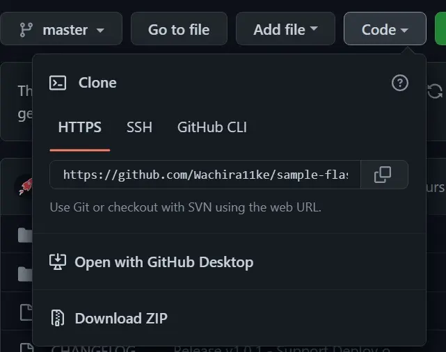 repo url