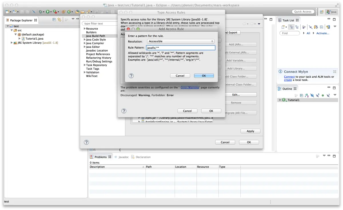 Zugriffsbeschränkung Javafx-Bild 3