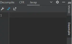 Complemento Decompiler en Intellij