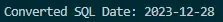 java util date to sql date output