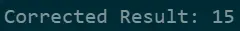 reach eof - missing output