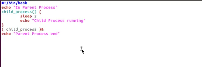 Bifurcación en Bash Script 1