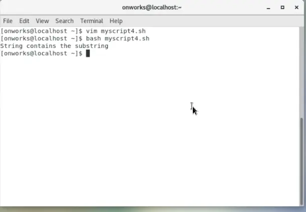 Utilice el comando grep de Bash