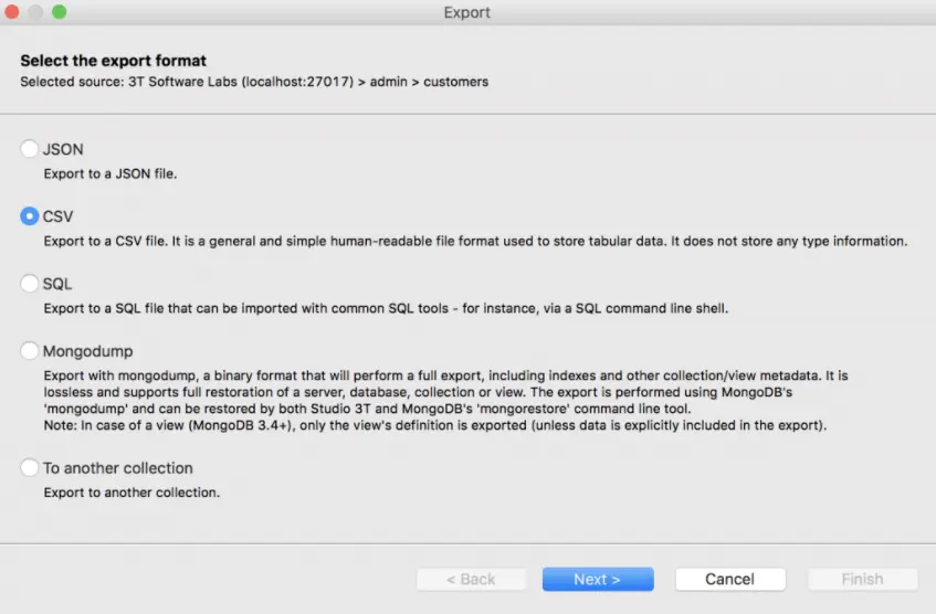 Exportar a CSV - Asistente de exportación 10