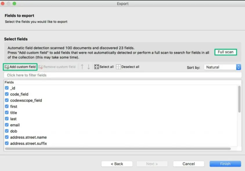 Exportar a CSV - Asistente de exportación 11