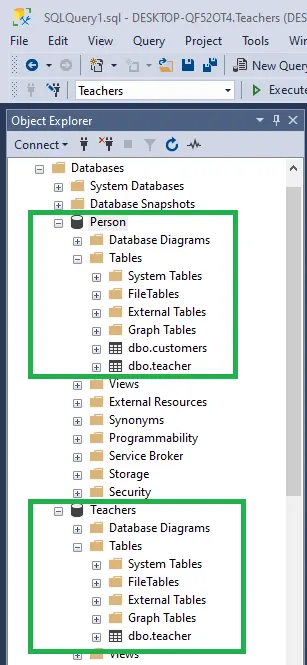 copier des données d’une base de données à une autre - données après copie dans le serveur mssql