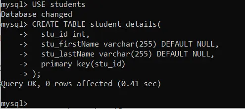 Exécuter des requêtes MySQL à partir de la ligne de commande