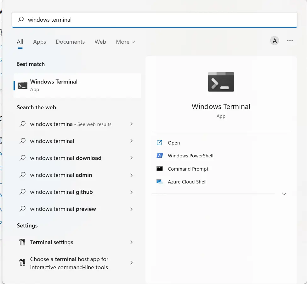 Windows端末を検索