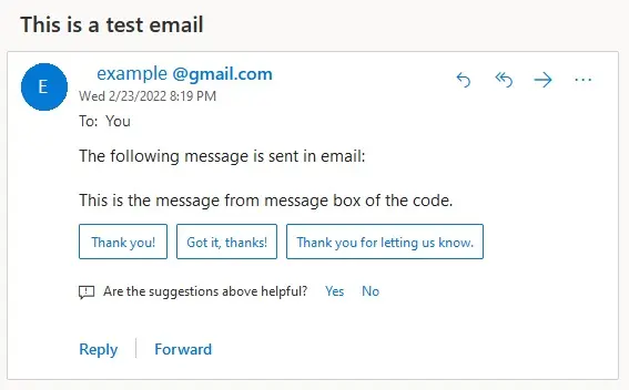 PHP Send Email Using Mail Form