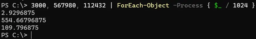 powershell 嵌套 foreach-object where-object - 輸出 2