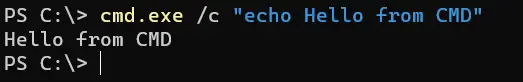 ejecutar comandos cmd en powershell - salida 2