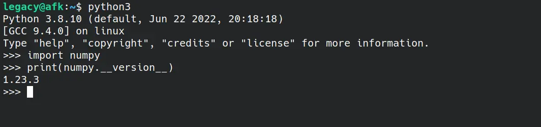 Pandas Install Success
