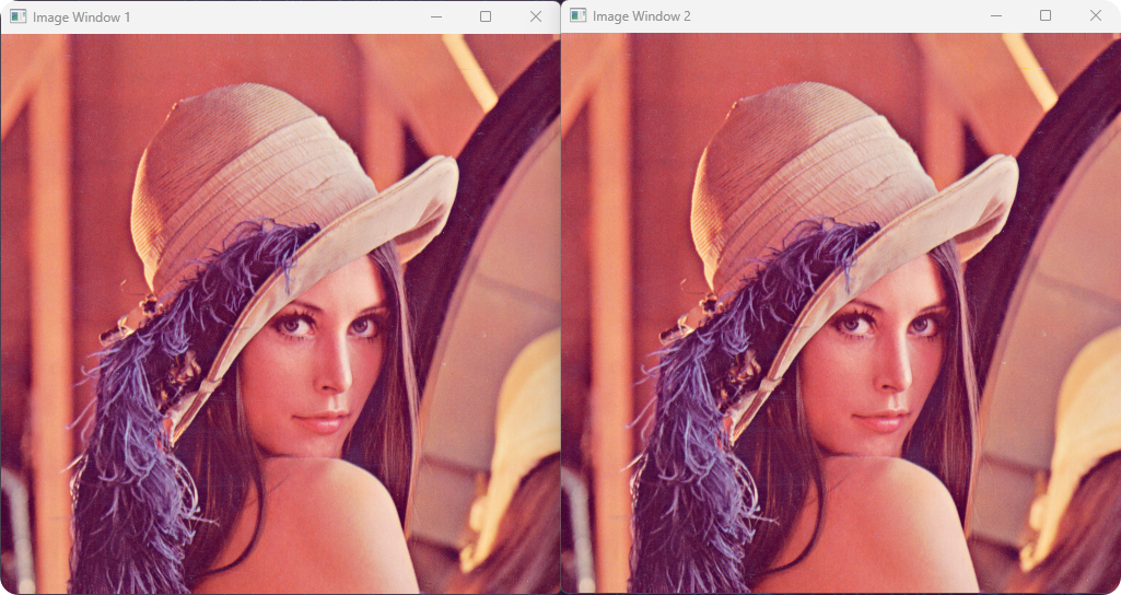 Image Displayed multiple images Using cv2.imshow()