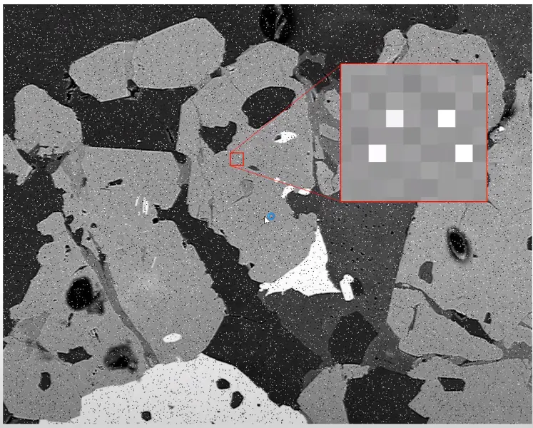 opencv メディアンフィルターの例 2