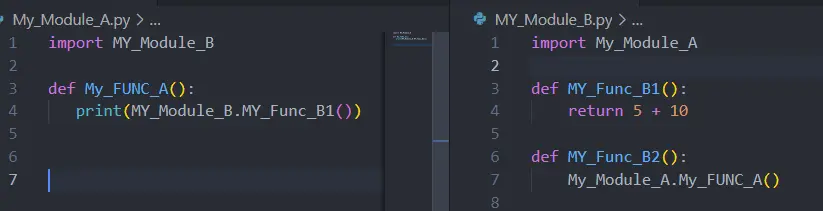 python 循環インポート - 例 2