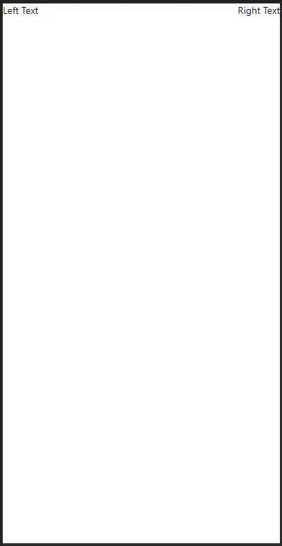 text align right react native two