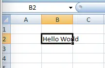 selecting a single cell in VBA