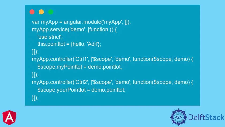 在 AngularJS 中的控制器之间共享数据