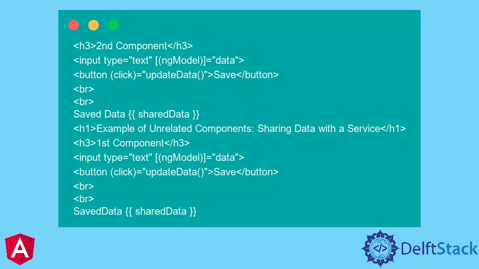 Pasar datos entre componentes en Angular 2