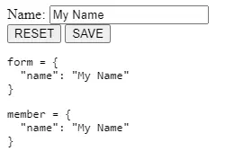 angular copy result