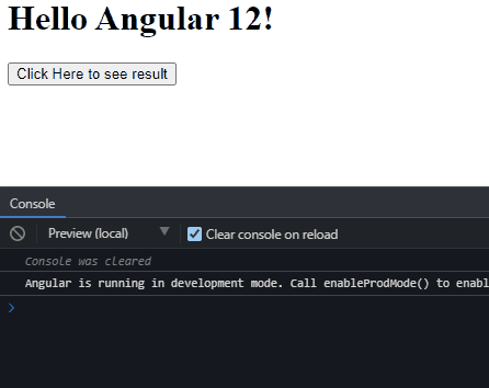 Angular 订阅示例