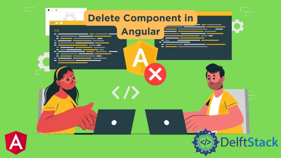 How to Delete Component in Angular