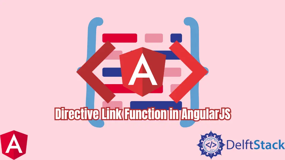 Función de enlace de directiva en AngularJS