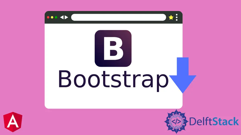 Bootstrap in Angular installieren