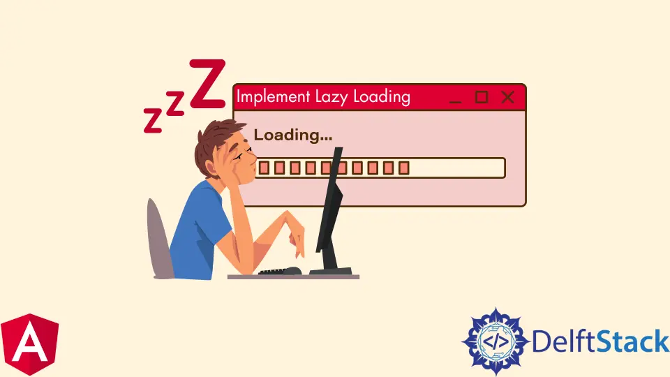 Lazy Loading implementieren in Angular