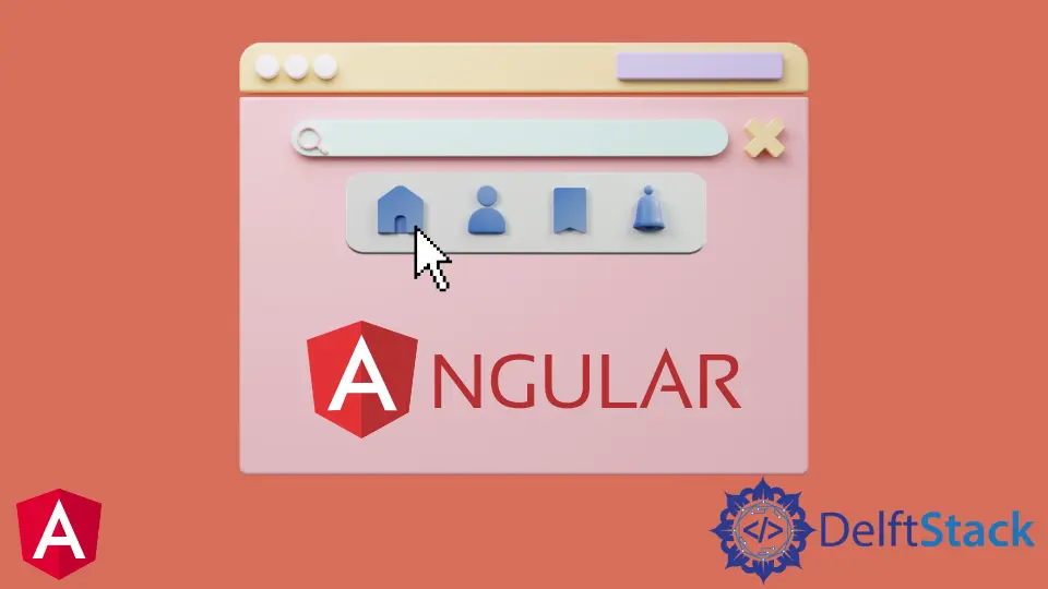 Angular でナビゲーションバーを作成する