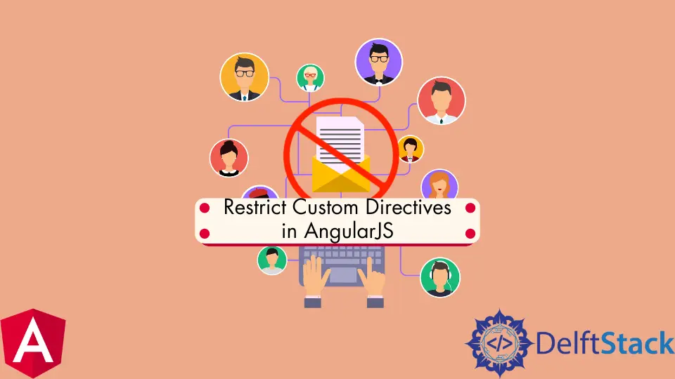 Restringir directivas personalizadas en AngularJS
