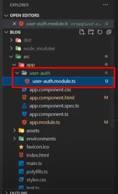 módulo en resultado angular