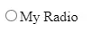 botón de radio usando html5 en el ejemplo angular