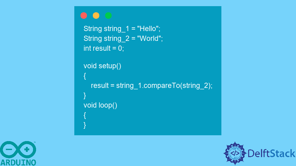 Vergleichen Strings in Arduino