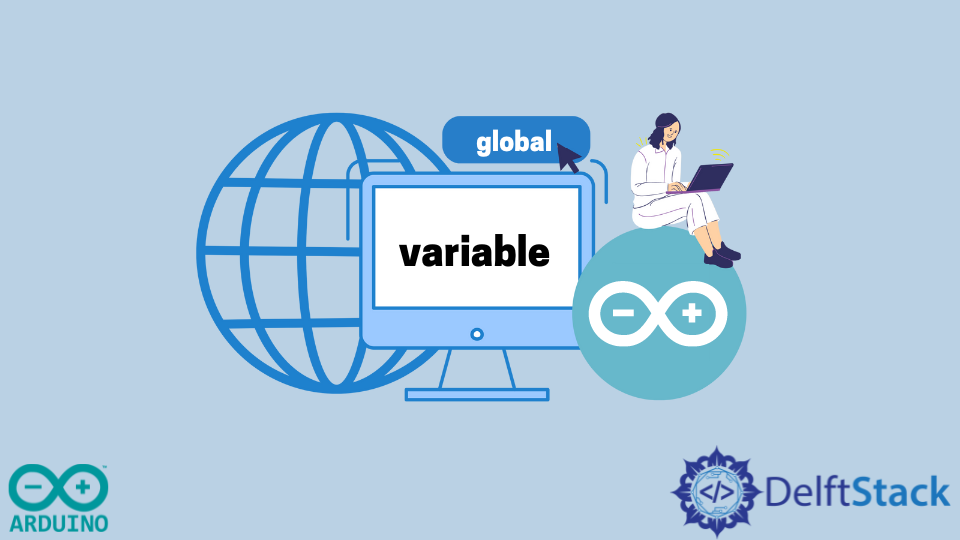 Definir una variable global en Arduino