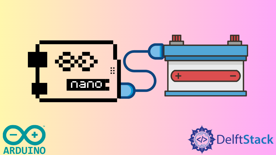 Alimentación de Arduino Nano con batería