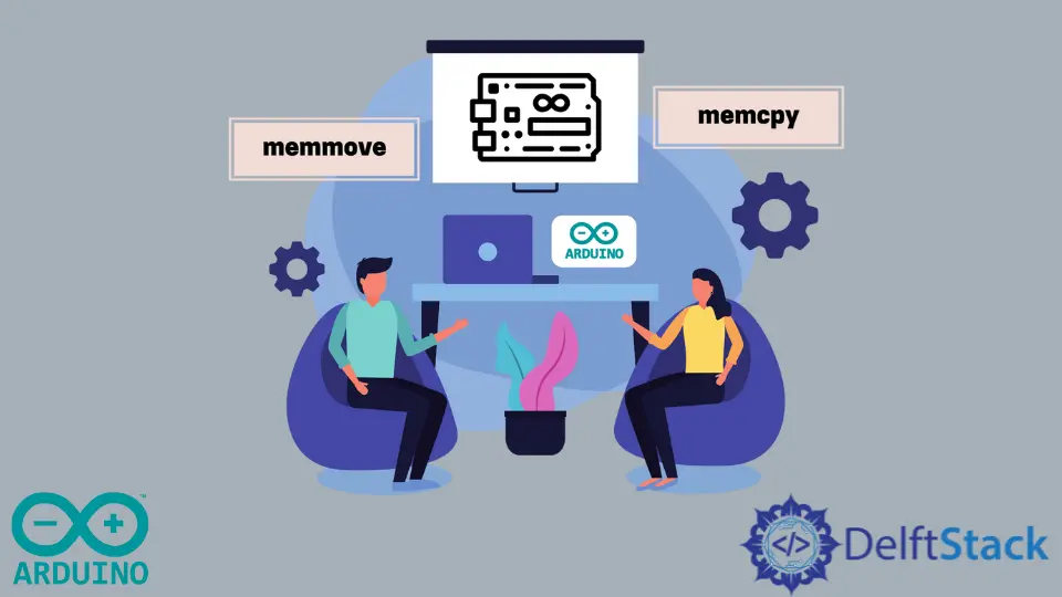 Arduino memcpy y memmove