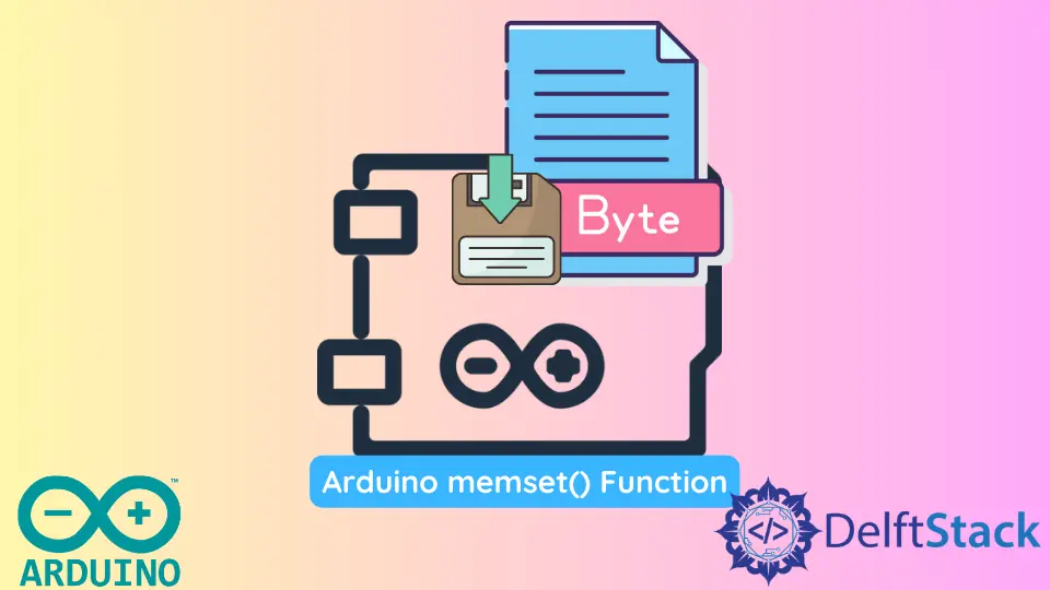 Función Arduino memset()