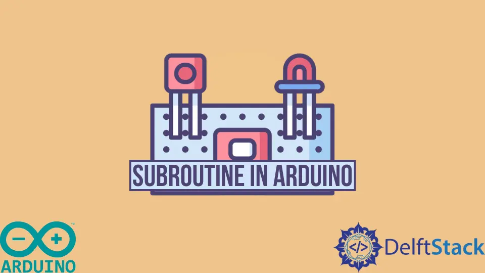 Unterroutine in Arduino